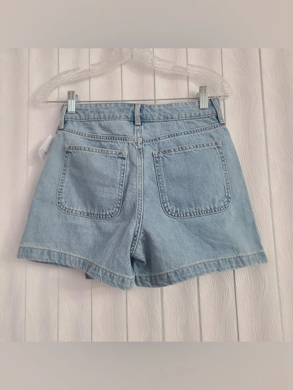 Gap Kids Girls Sz 16 Denim Light Wash Casual Front Cross Over Panel 2025 Skort
